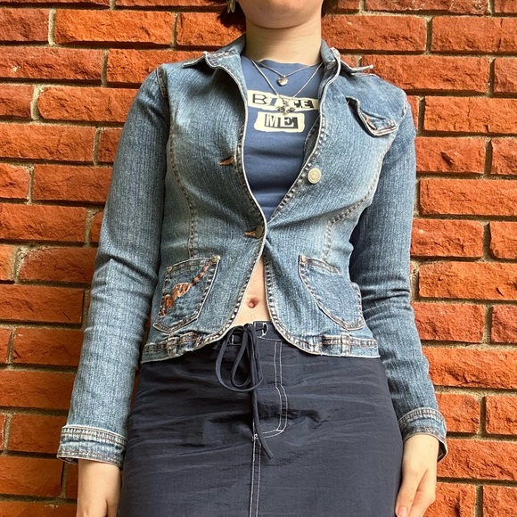 Y2K denim jacket - Picture 13 of 16